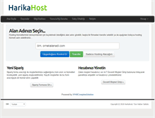 Tablet Screenshot of harikahost.net
